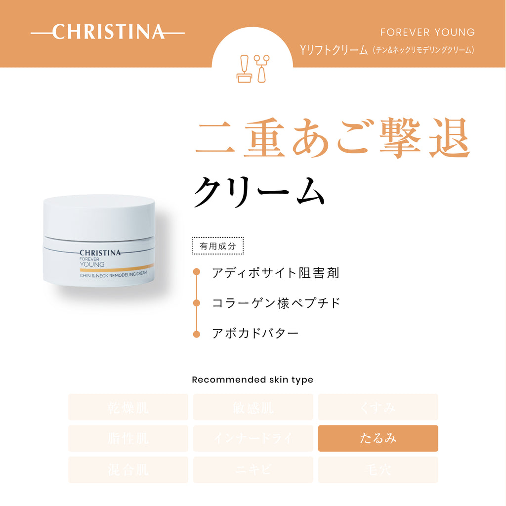 Yリフトクリーム （チン&ネック リモデリングクリーム）