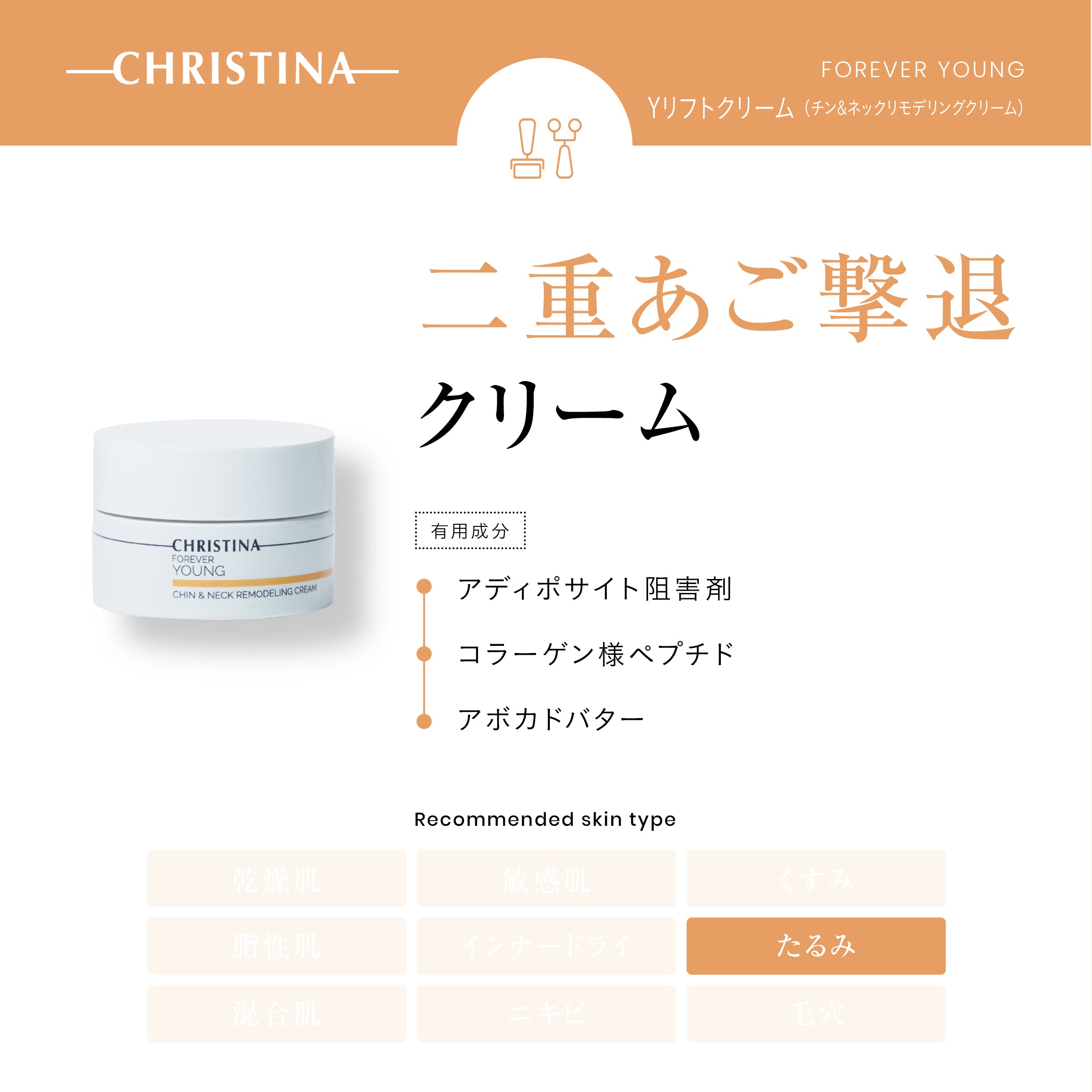 Yリフトクリーム （チン&ネック リモデリングクリーム）